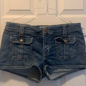 Abercrombie and Fitch denim stretch shorts sz 10
